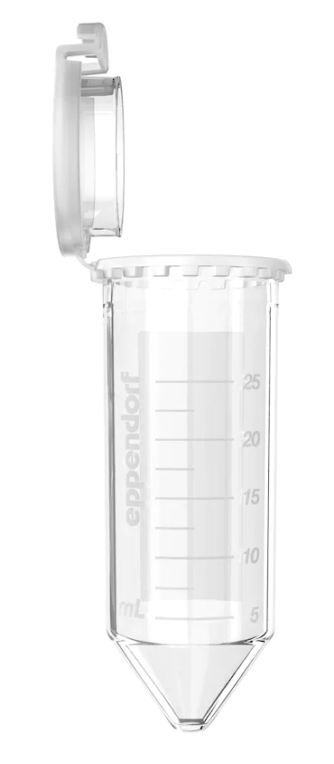 艾本德Eppendorf Conical Tubes 25 mL 帶鎖扣蓋 SnapTec?, 25 mL, 啟動套裝，4  個單離心管架，6  個轉(zhuǎn)子適配器，轉(zhuǎn)子孔可容納 50  mL 錐形管, P
